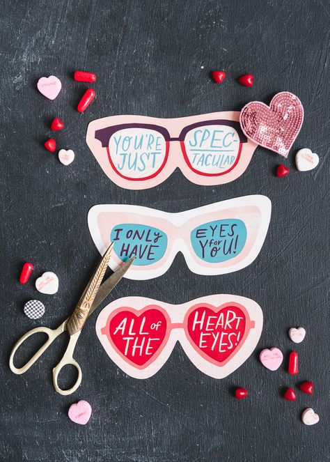 Sunglasses Printable, Valentine Sunglasses, Valentines Day Cards Diy, Daily Chores, Valentine's Day Printables, Printable Valentine, Valentine's Day Quotes, My Funny Valentine, Décor Diy