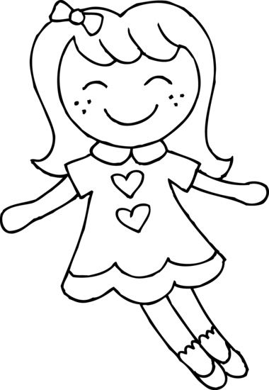 Cute Girls Doll Coloring Pages Harry Potter Coloring Pages, Doll Drawing, Kitty Coloring, Hello Kitty Coloring, Clipart Black And White, Paint And Sip, Old Dolls, Coloring Pages To Print, Arte Animal