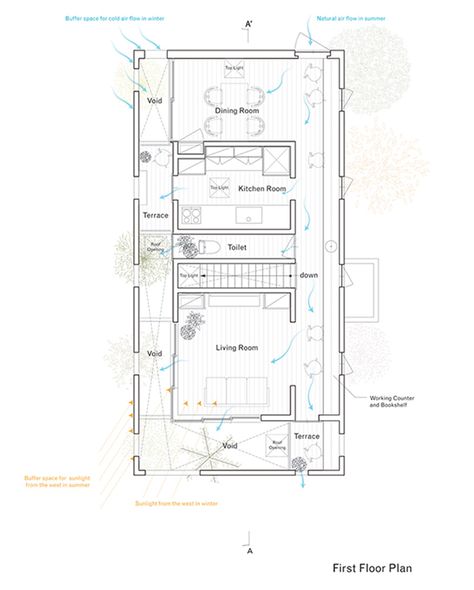 OH House by Takeru Shoji Architects Japanese Floor Plan, Japan Architecture House, Japanese House Modern, Small House Japan, Japanese House Plan, Japanese House Floor Plans, Timber Facade, Small Japanese House, Wooden House Plans