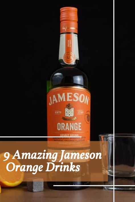 Jameson Orange Drinks are delicious! Check out these Jameson Irish Whiskey mixed drink and cocktail recipes enhanced by the refreshing citrus flavors of Jameson Orange Whiskey. Jamison Orange Drinks, Drinks With Jameson Orange, Orange Tea Shots Jameson, Jameson Orange Drinks, Orange Jameson Drinks, Orange Whiskey Drinks, Jamison Orange Whiskey Drinks, Orange Tea Shots Recipes, Jameson Orange Recipes