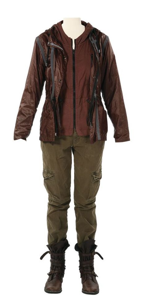 Foxface's arena outfit Hunger Games Arena Outfit Ideas, Hunger Games District 9 Outfit, Hunger Games District 11 Outfits, Hunger Games Outfits Arena, Arena Outfit, Hunger Games Style, Dystopian Outfits, Hunger Games Arena, 74th Hunger Games Arena