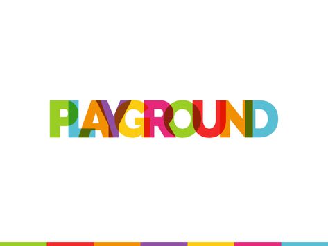 Playground - Logo Design by Cathal O' Kane Playground Logo Design, Play Logo Design, Playground Logo, Scrapbook Sayings, Daycare Logo, Adult Playground, Park Project, Initials Logo Design, Kids Gym