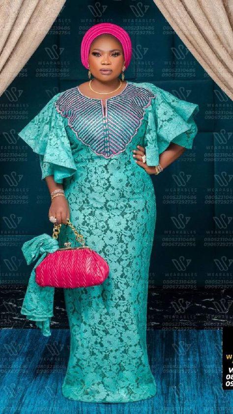 Boubou Styles For Women Lace, Lace African Dress Style, Dry Lace Gown Styles, Dry Lace Styles Nigerian Outfit, Dry Lace Gown Styles Nigerian, Chiffon Dress Styles, Lace Boubou Styles For Women, Lace Gown Styles Nigerian, Lace Dress Classy