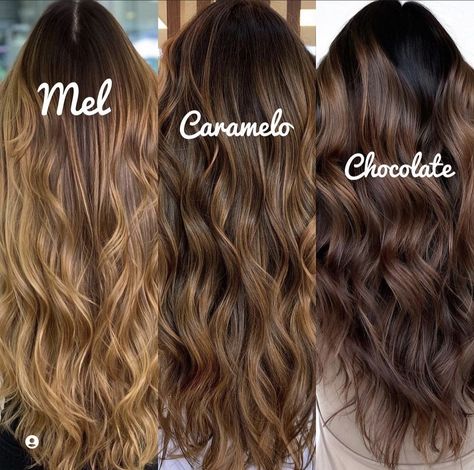 Balayage Hair Caramel, Types Of Hair Color, Rambut Brunette, Brown Hair Looks, Brown Hair Inspo, Brunette Hair With Highlights, Types Of Hair, Brown Hair Balayage, Hair Color Techniques