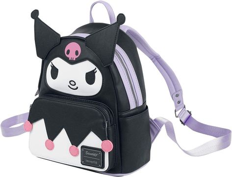 Kuromi Cosplay, Sanrio Bag, Loungefly Hello Kitty, Charmmy Kitty, Hello Kitty Kuromi, Hello Kitty Bag, Plush Bags, Hello Kitty Plush, Hello Kitty Collection