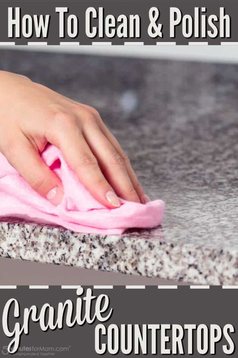 Clean Granite Countertops, Cleaning Granite, Cleaning Granite Countertops, Clean Hacks, How To Clean Granite, Homemade Toilet Cleaner, Clean Baking Pans, Cleaning Painted Walls, Glass Cooktop