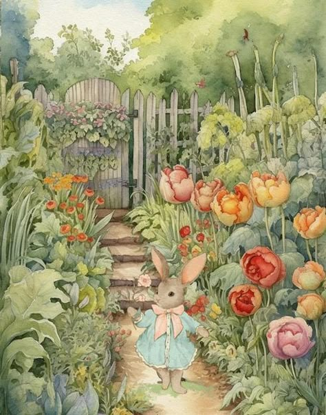 Susan Wheeler, Lapin Art, Art Fantaisiste, Rabbit Painting, Marjolein Bastin, Art Mignon, Rabbit Art, Bunny Art, Art Et Illustration