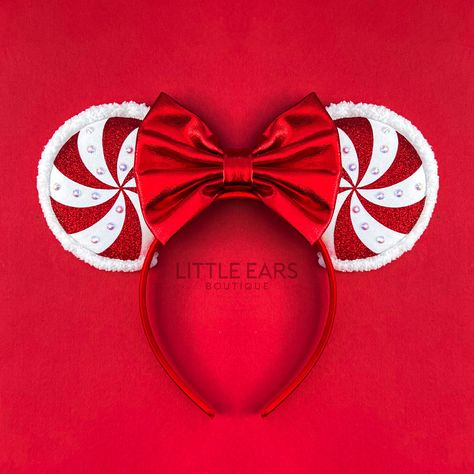 CHRISTMAS – Little Ears Boutique Christmas Mickey Ears, Mickey Ears Headband, Christmas Mickey, Mermaid Shell, Disney Designs, Mouse Ears Headband, Ears Headband, Minnie Mouse Ears, Disney Ears