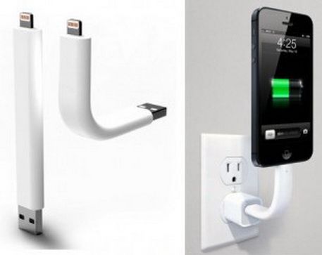 Simply Cool Products - Lightning charging cable also functions as a stand for your iPhone 5 Iphone Stand, Gadgets And Gizmos, Lightning Cable, Futuristic Technology, Cool Tech, Cool Technology, Technology Gadgets, A Stand, Cool Inventions