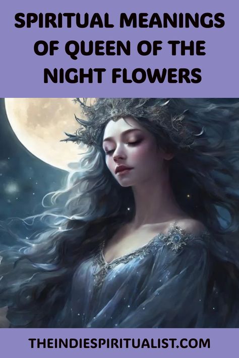 Find out how the Queen of the Night flower symbolizes divine mystery and spiritual awakening, and what other secrets it quietly holds. Queen Of The Night Flower Drawing, Night Queen Flower, Queen Of The Night Flower, Glamour Spell, Night Blooming Flowers, Flower Tattoo Meanings, Queen Of The Night, Divine Connections, Animal Symbolism