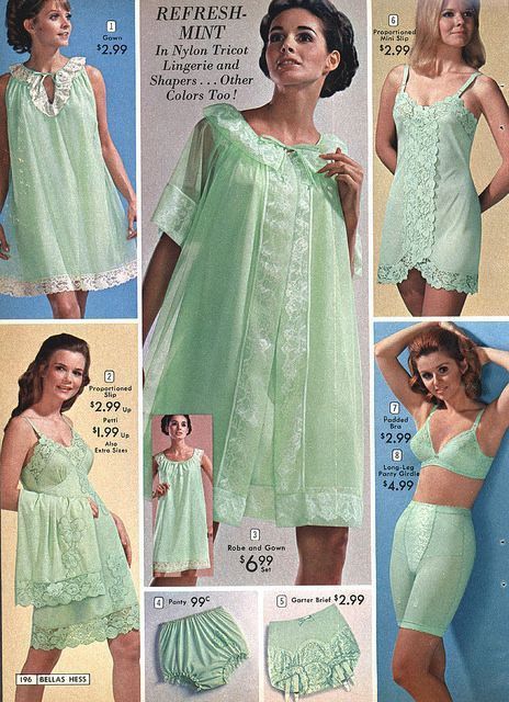 1960s Lingerie, Vintage Girdle, Green Lingerie, Sears Catalog, Lingerie Catalog, 60s And 70s Fashion, Classic Lingerie, Retro Lingerie, Girdles