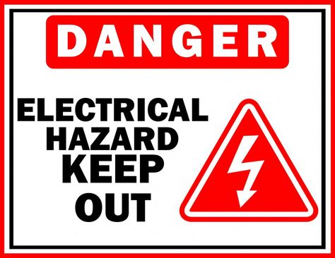 Danger Electrical Hazard Keep Out sign Format | FREE Download Ready Made Free to download and print. Or, download the editable Full Pack of 20 Signs for just $3.99. What's the difference? Downloads are subject to this site's term of use. Explore More Danger Sign. Danger Electricity Sign, Danger Keep Out Sign, Keep Out Sign, Teaching Adjectives, Keep Out Signs, Out Of Order Sign, Danger Signs, Dating My Daughter, Keep Out