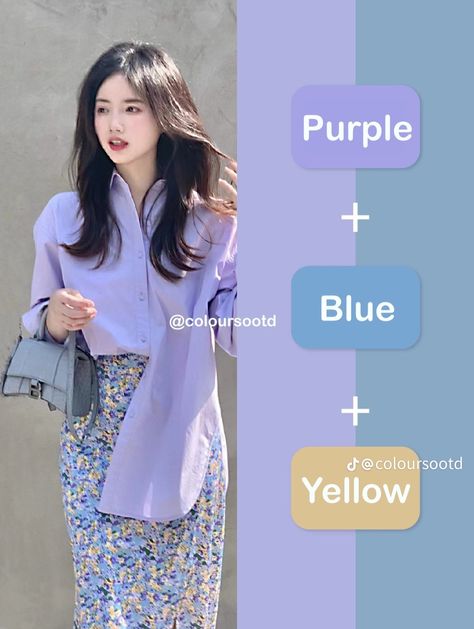 Match Colors Clothes, Colour Combinations Clothes, Color Coordination, Mix Match Outfits, Simple Style Outfits, Colour Combinations Fashion, Color Combos Outfit, Color Combinations For Clothes, Color Trends Fashion