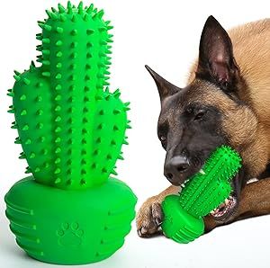 The bristles on the dog toothbrush are arranged neatly; Put dog toothpaste into the grooves of the dog toothbrush stick; When dogs chew the toy will effectively clean teeth, and promote your dog's strong jaws; For an added surprise, the base squeaks! Squeaky dog toys create fun sounds provide long-lasting engagement making chewing more exciting for dogs. Funny Dog Toys, Dog Toothpaste, Dog Squeaky Toys, Dog Toys Indestructable, Tough Dog Toys, Dog Birthday Gift, Dog Toothbrush, Durable Dog Toys, Dog Teeth Cleaning