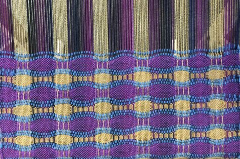 Honeycomb Fabric on the Flip Loom – Schacht Spindle Company Rigid Heddle Weaving Patterns, Honeycomb Weave, Honeycomb Fabric, Cushion Tutorial, Rigid Heddle Loom, Colorful Wall Hanging, Peg Loom, Rigid Heddle Weaving, Inkle Loom