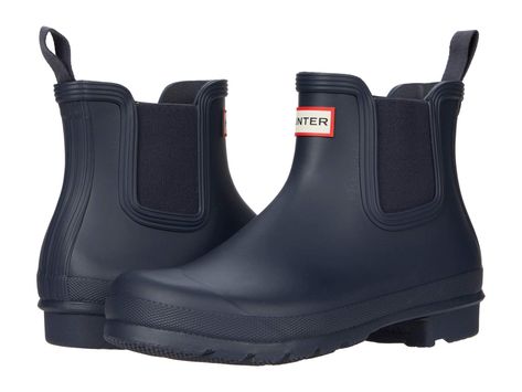 PRICES MAY VARY. Upper material (shoes): 100% other material; lining (shoe): 100% textile; insole: 100% textile; outsole: 100% other material Imported Ready for rain, each Hunter Chelsea Boot is handcrafted from natural rubber and vulcanised for superior protection. Retaining the iconic features of the traditional Chelsea, it features an elasticated-gussets and has a nylon pull tab make for easy wear. The Hunter Original tread pattern and comfortable 100% recycled polyester lining completes the Hunter Chelsea Boots, Hunter Chelsea, Hunter Socks, Black Hunter Boots, Ankle Rain Boots, Chelsea Rain Boots, Botas Chelsea, Mens Rain Boots, Hunter Rain Boots