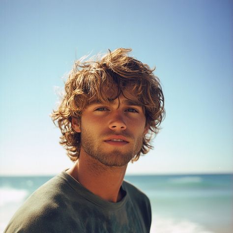 Men’s Messy Hair, Surfer Curtains Hair, Surfer Haircut, Surfer Hairstyles, Surfer Look, Surfer Hair, Surfer Boys, Beachy Hair, Look Alikes