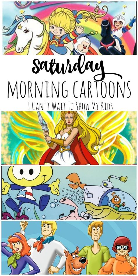 Saturday Morning Cartoons I Can't Wait To Show My Kids 1980's Cartoon Characters, 80s Classroom, 80s Kids Shows, 80s Cartoon Shows, 80s Cartoon Characters, Saturday Morning Cartoon, 1980 Cartoons, Saturday Cartoon, 80s Birthday