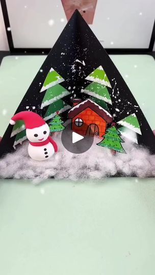 Juleverksted For Barn, Christmas Art Projects, Preschool Christmas Crafts, Christmas Arts And Crafts, Hand Crafts For Kids, Aktivitas Montessori, Winter Crafts For Kids, Christmas Card Crafts, Preschool Christmas