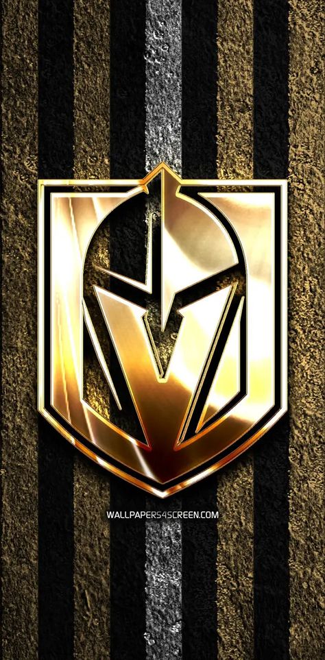 Vegas Golden Knights Wallpaper, Knights Wallpaper, Vegas Golden Knights Logo, Golden Knights Logo, Golden Knights Hockey, Snow Flake Tattoo, Silver Knight, American Werewolf In London, Hockey Logos