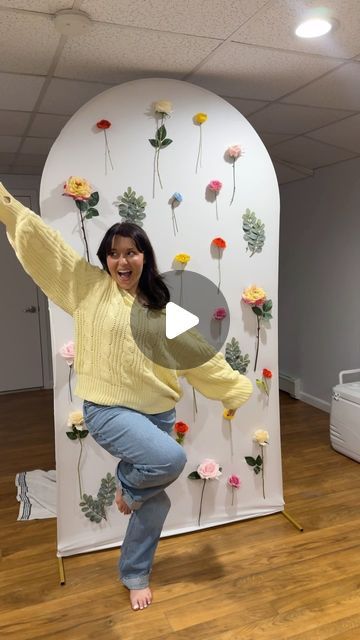 Amber Nicole ♡ on Instagram: "In my DIY era💐🫶💍✨arch in my amazon under ‘home must haves’! 

 #engagementparty #diy #florals #minivlog #flowerwall #fiance #flowerarrangement #bridetobe #bridal #bridalshower #gardenparty" Diy Floral Arch, Diy Flower Backdrop, Home Must Haves, Party Backdrops, Floral Arch, Flower Backdrop, Event Ideas, Backdrops For Parties, Diy Flowers