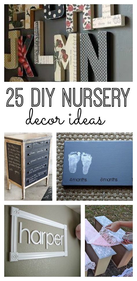 If you're looking for great accents for your baby's nursery, without breaking your budget, check out these 25 DIY nursery decor ideas!  #7 is brilliant! Nursery Decor Ideas, Baby Nursery Diy, Diy Nursery Decor, Glass Cabinets, Kitchen Redesign, Diy Nursery, Baby Projects, Baby Time, Nursery Inspiration