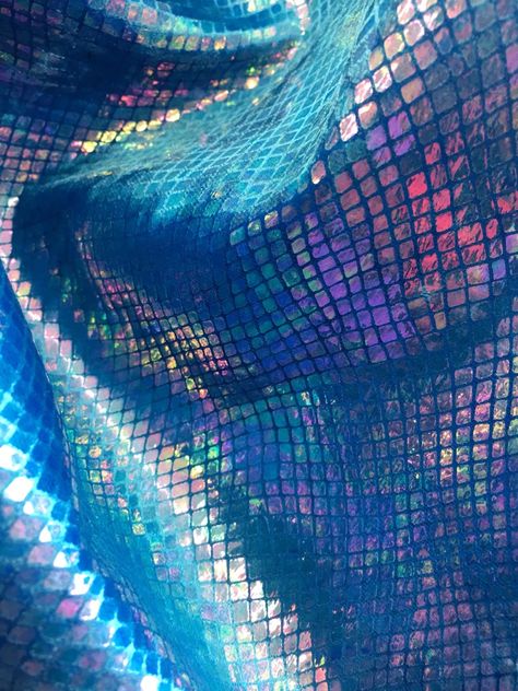 New Iridescent Blue 4 Tone Cracked Ice Design on Poly Spandex | Etsy Iridescent Fashion, Ice Design, Unique Tattoos For Women, Dance Props, Fashion Design Classes, Sewing Room Storage, Fashion Dresses Formal, Unique Interior Design, Really Cute Nails