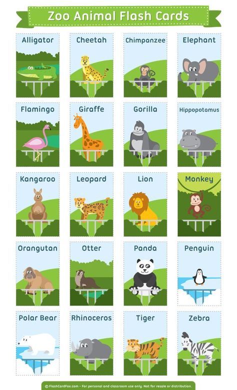 Free printable zoo animal flash cards. Download them in PDF format at http://flashcardfox.com/download/zoo-animal-flash-cards/ Animal Flash Cards, Kertas Kerja Prasekolah, Materi Bahasa Jepang, Animal Flashcards, Excel Tips, Learning English For Kids, Flashcards For Kids, Kids English, Printable Flash Cards