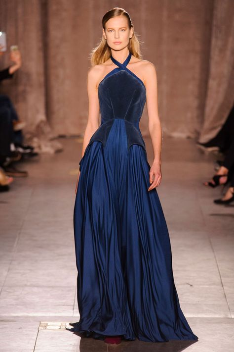 Runway Gowns, Moon Blue, Blue Gown, Lela Rose, Fashion Week Runway, Zac Posen, Gorgeous Gowns, Fall 2015, Mode Inspiration