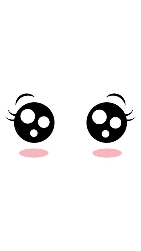 Don't you want to make someone look cute on the photos on your computer? Our cute Kawaii eyes sticker is here to help. Large and expressive eyes with sparkling highlights are perfect for adding a... Cute Eyes Drawing Kawaii, Kawaii Eyes Drawing, Cute Kawaii Eyes, Halloween Stickers Printable, Beginner Nail Art, Kawaii Eyes, Unicorn Eyes, Kawaii Doodle, Eyes Sticker