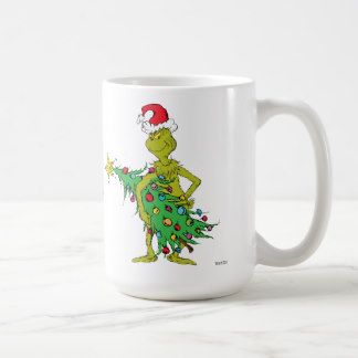 Classic Grinch | Naughty Coffee Mug Dr Seuss Invitations, Wool Christmas Tree, Xmas Mugs, Grinch Decor, Chocolate Covered Coffee Beans, Grinch Stuff, Dr. Seuss, Christmas Things To Do, Ornaments Wood