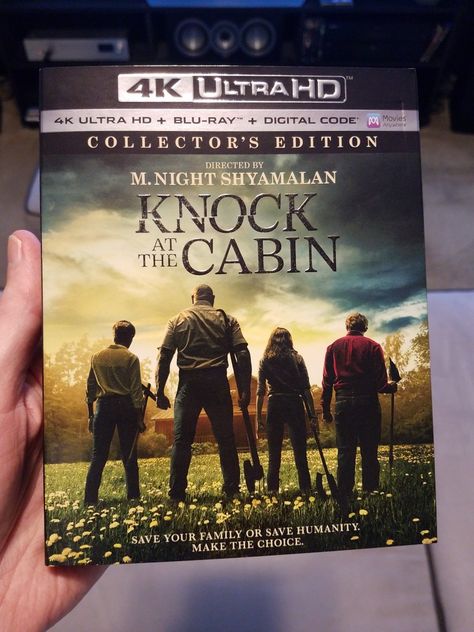 Hey everyone, tonight we're watching Knock at the Cabin (2023) on 4K Ultra HD Blu-ray and we're excited for it! We've heard some interesting things about this horror movie, and we're hoping it lives up to the hype. What type of horror is this? Have you seen it? Release Details: https://www.hdmoviesource.com/Knock-at-the-Cabin-4K-Ultra-HD-p/14656.htm link in bio @hdmoviesource #KnockAtTheCabin #HorrorMovies #4KUltraHD #PhysicalMedia #SupportPhysicalMedia #HDMOVIESOURCE #Movies #4KCollector #M Knock At The Cabin, The Cabin, The Hype, What Type, Hd Movies, Have You Seen, Ultra Hd, Horror Movie, Film Movie