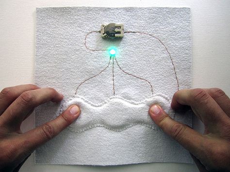 Textile Sensor Demos II Smart Textiles Technology, Soft Electronics, Interactive Fabric, Soft Circuits, Paper Circuits, Smart Textiles, E Textiles, Wearable Electronics, Structural Analysis