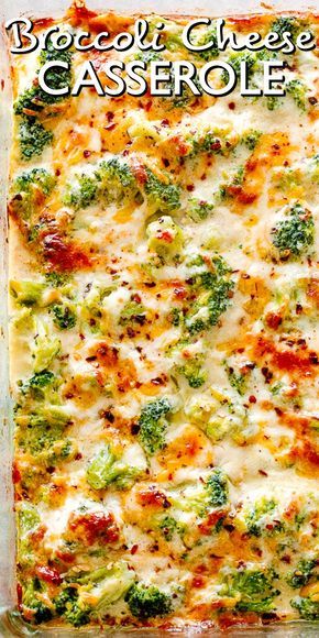 Broccoli Cheese Casserole Easy, Casserole Broccoli, Broccoli Cheese Casserole Recipe, Cream Cheese Sauce, Cheese Casserole Recipes, Casserole Side Dishes, Broccoli Cheese Casserole, Veggie Casserole, Cheese Casserole