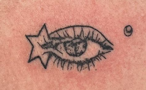 Eyeball Reference, Eyeball Tattoo, Eye Tattoos, Tattoo Eye, Stick Poke Tattoo, Stick And Poke Tattoo, Eyes Tattoo, Funky Tattoos, Handpoke Tattoo