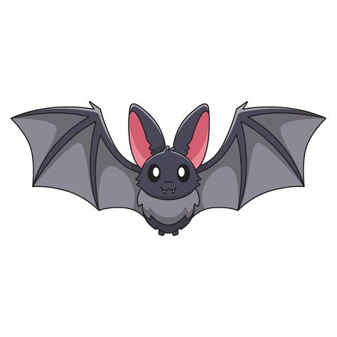 How to Draw a Bat Bat Drawing Cartoon, Bat Cute Drawing, How To Draw A Bat, Bat Drawing Cute, Simple Bat Drawing, Easy Bat Drawing, Halloween Easy Drawings, Cute Bat Art, Bat Drawing Easy