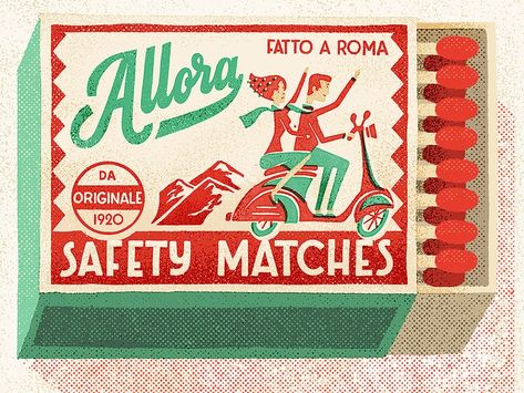 Match Box Graphic Design, Vintage Postcard Illustration, Matchbox Business Card, Retro Matchbox Art, Match Box Illustration, Match Box Drawing, Matchbox Drawing, Match Box Design, Matchbox Illustration