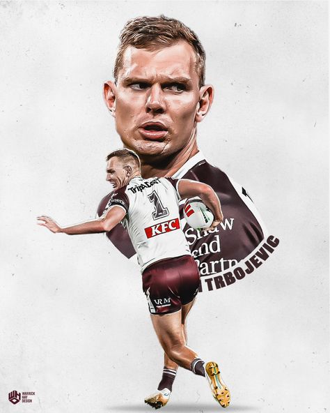 Next up is @manlyseaeagles superstar fullback @tomtrbojevic What club should be next? @brisbanebroncos Are already to go. #eaglerock #manly #manlybeach #manlywarringahseaeagles #manlywarringah #seaeagles #turbo #trbojevic #tommyturbo #fyp #follow #explorepage #explore #nrl #design Manly Sea Eagles, Manly Beach, Eagle Rock, Eagles, Quick Saves, Design