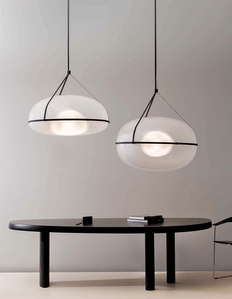 Black Pendant Lamp, Pendant Light Design, Lampe Design, Luminaire Design, Black Pendant, Milan Design Week, Vancouver Canada, Contemporary Lighting, Metropolis