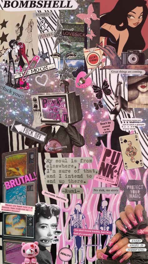 pop punk bombshell baby — #poppunk #bombshell #hotpink #pink #fyp #foru Pop Punk Princess Aesthetic, Pop Punk Aesthetic Wallpaper, Pop Punk Wallpaper, Pop Rock Aesthetic, Punk Rock Quotes, Pink Punk Aesthetic, Punk Aesthetic Wallpaper, Rock Barbie, Punk Background