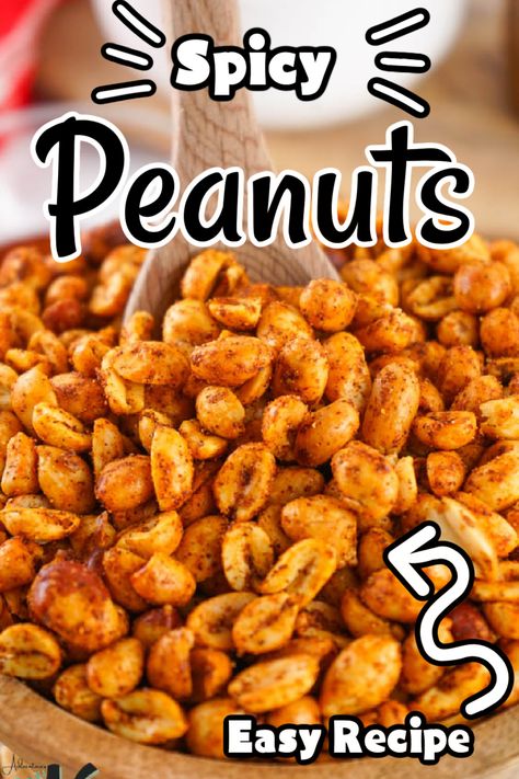 Salt And Vinegar Peanuts Recipe, Spicy Peanuts Snacks, Peanuts Recipes Snacks, Cooking For Peanuts Recipes, Flavored Peanuts Recipes, Spiced Peanuts Recipes, Raw Spanish Peanuts Recipes, Seasoned Peanuts Recipes, Hot Peanuts Recipe