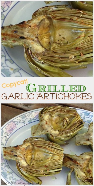 Bbq Artichoke Recipes, Chopped Artichoke Recipes, Artichoke Recipes Grilled, Artichoke Grilled, Garlic Artichoke, Steamed Artichokes, Artichoke Recipe, Grilled Garlic, Grilled Artichoke