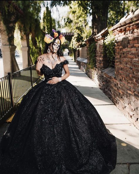 Quinceanera Theme: Dark academia ￼ ￼ ￼ ￼ Dress inspo: ￼ ￼ ￼ ￼ Crown: ￼ Makeup: ￼ Hair: ￼ ￼ Heels: ￼ Shoes: ￼ Black Xv Dresses, Quinceanera Shoes Heels, Dark Green Quinceanera Theme, White And Gold Quinceanera Dresses, Dark Green Quinceanera, Black Quinceanera Theme, Black Quince Dress, Dress For Quinceanera, Rose Gold Quinceanera Dresses