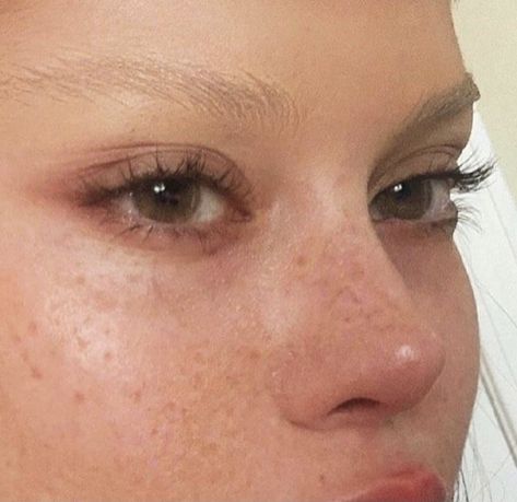 Matte Make Up, No Make Up Make Up Look, Bleached Eyebrows, Light Eyebrows, Skincare Secrets, Perfect Nose, Flot Makeup, Swag Makeup, Smink Inspiration