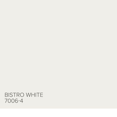 Here’s a tip from Genevieve Gorder: Bistro White 7006-4 is a bit warmer than an ultra white, this is my go to color for ceiling. Find more inspiration from our Valspar Perfect Neutrals Pinterest board: https://www.pinterest.com/valsparpaint/valspar-perfect-neutrals/  Lowe’s: Bistro White 7006-4 ACE: Modern Gray 25-1B Indepedent: Permafrost V159 Bistro White Paint, Bistro White Valspar, Valspar Bistro White, Valspar Paint Colors Neutral, White Paint Swatch, Valspar Paint Colors, Valspar Colors, Genevieve Gorder, Valspar Paint