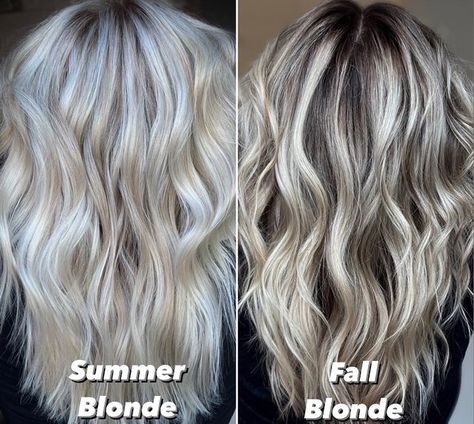 Fall Time Blonde Hair, Hair Colors 2023 Fall, Change Up Blonde Hair, Lived In Blonde For Fall, Blonde Hair Color Ideas Easy Grow Out, Adding Low Lights To Blonde Hair Before And After, Blonde Hair With Shadow Root And Lowlights, Low Lights In Blonde Hair Fall, Dimensional Blonde With Lowlights Fall