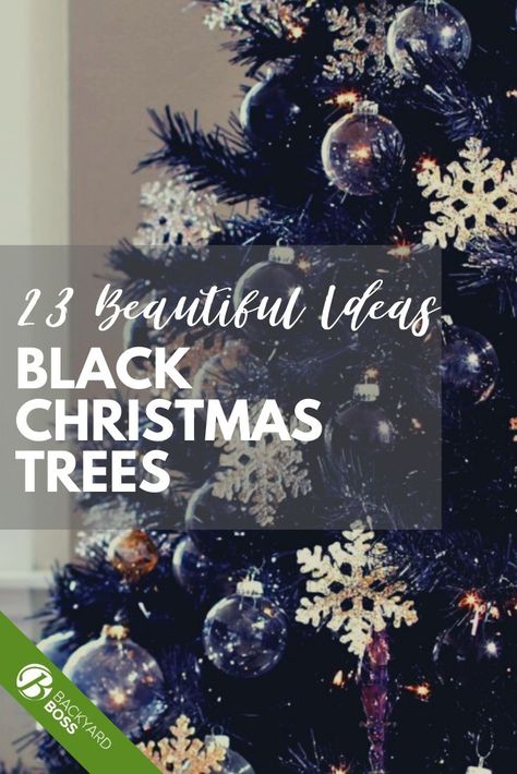 Love Nightmare Before Christmas? Maybe you're a big fan of Halloween, too. Whatever your creepy Christmas vibe is, we've got ideas for trimming your all-black tree this year. From basic orange-and-black to elaborate Jack Skellington displays to moody black-and-red goth shows, we've got you covered in our black Christmas tree inspo, DIY and buying guide roundup. Diy Black Christmas Decorations, Christmas Tree Ideas For Black Trees, Slim Black Christmas Tree, Black Christmas Tree With Colorful Decorations, Chritmas Tree Black, All Black Christmas Tree Ideas, Black Christmas Tree Inspiration, Blackout Christmas Tree, Black Christmas Tree Pink Decorations