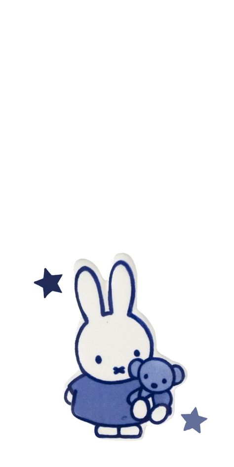 Purple Miffy Wallpaper, Blue Miffy Wallpaper, Medium Size Widget, Cute Wallpapers Bunny, Cute Miffy Wallpaper, Miffy Phone Wallpaper, Miffy Collage, Miffy Aesthetic Wallpaper, Blue Bunny Wallpaper