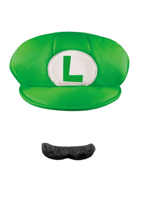 Mario Brothers Costumes, Mustache Costume, Luigi Hat, Mario Und Luigi, Luigi Costume, Mario Y Luigi, Mario E Luigi, Child Hat, Super Mario And Luigi