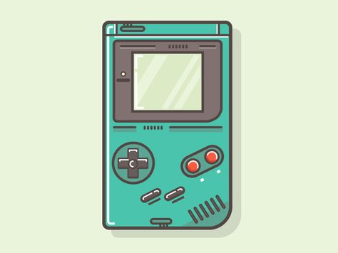 Gameboy Icon by Graphicsoulz Boat Icon, Camera Clip Art, Gameboy Color, Nintendo Art, Retro Video Games, Game Boy, Dubstep, Video Game Art, Retro Gaming